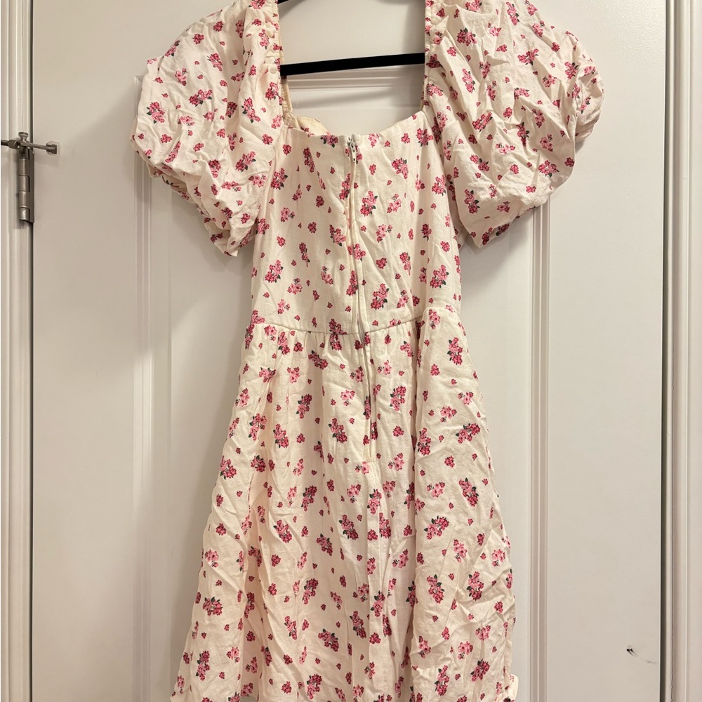 Altar'd State Pink Floral Mini Dress - Picture 3 of 13